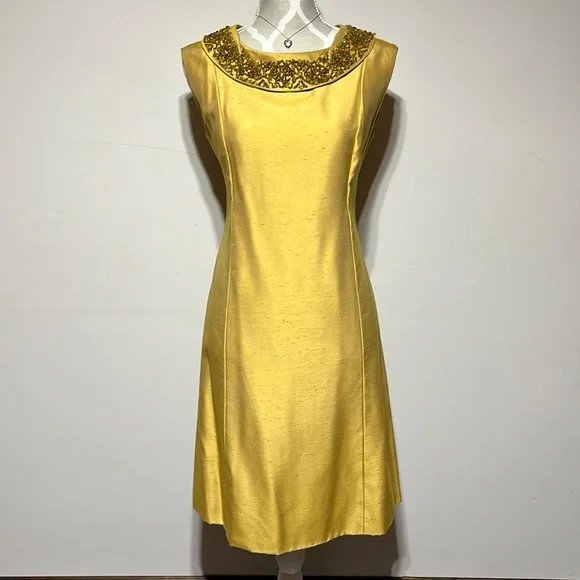 Exquisite Vintage Silk Beaded dress suit - Picture 3 of 13